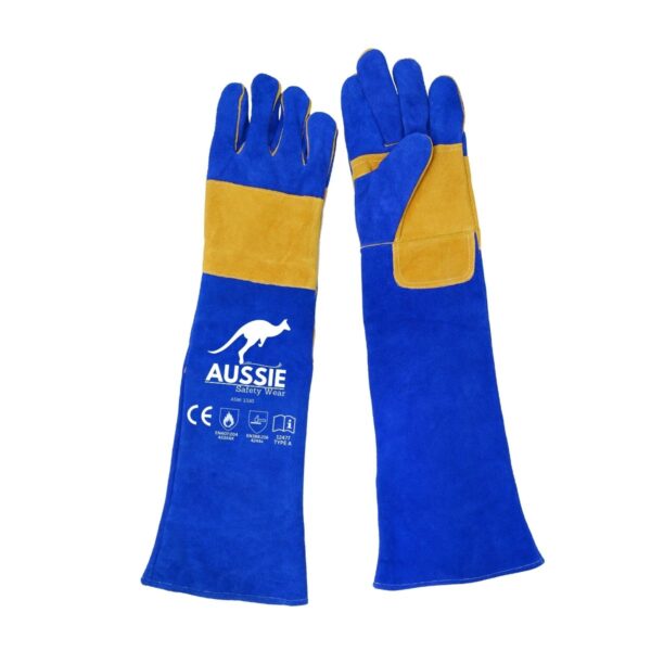 ASW1330 Heavy Duty Welding Gloves (Long) - Image 5